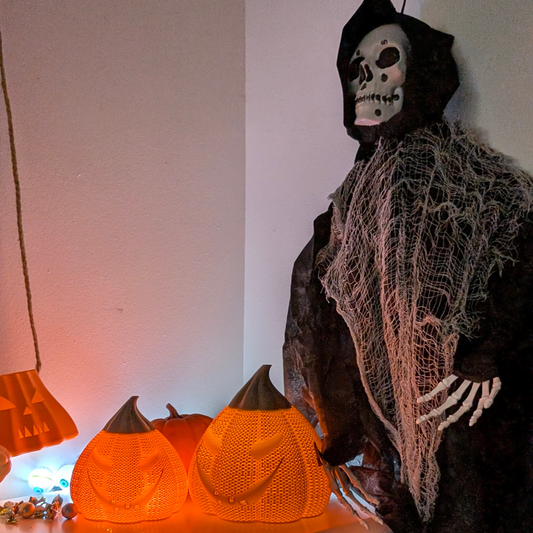 Spooky Jack O'Lantern Light | 3D Printed Halloween Decoration