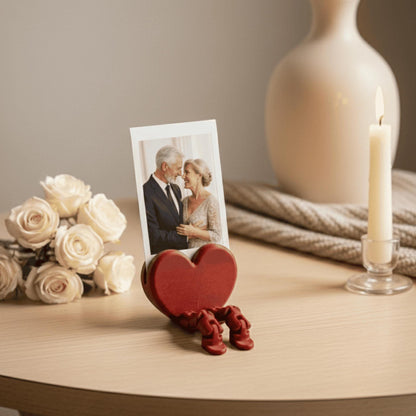 HEART Photo Holder | Polaroid Instax Mini Display Stand Gift