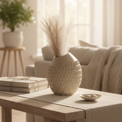 GEOMETRIC Textured Vase