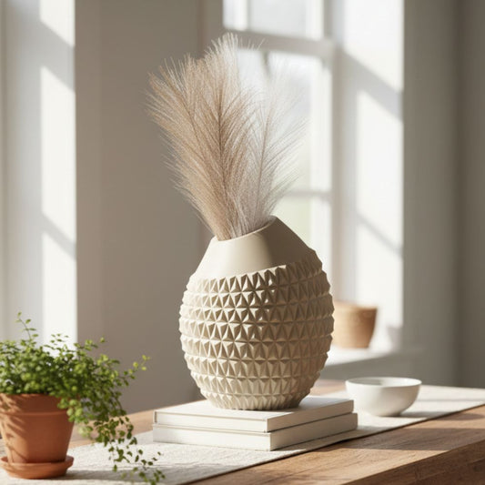 GEOMETRIC Textured Vase