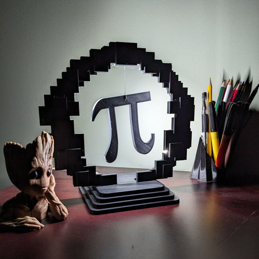 Pixel Ring Desk Lamp | Customizable LED Modern Night Light