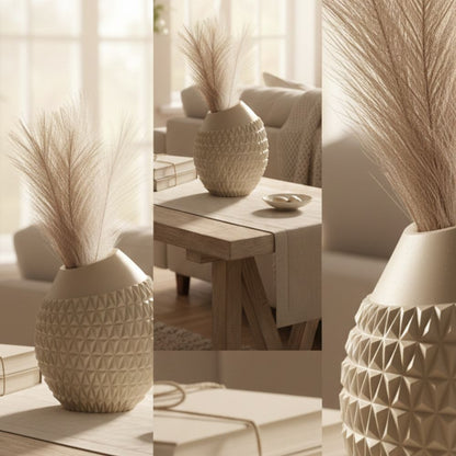 GEOMETRIC Textured Vase