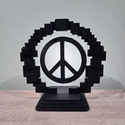Pixel Ring Desk Lamp | Customizable LED Modern Night Light