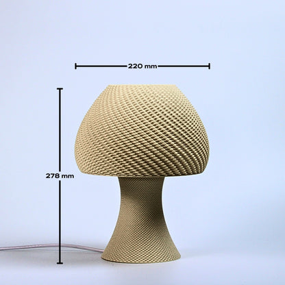 LUMA Table Lamp | DomeGlow 3D Printed Modern Desk Light