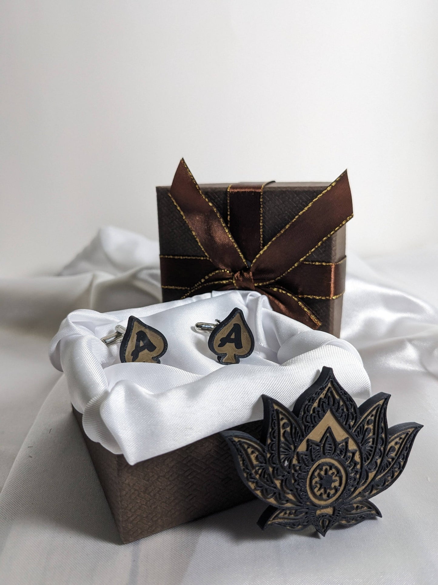 Lotus Flower Enamel Pin | Floral Backpack Badge Designer Jewelry