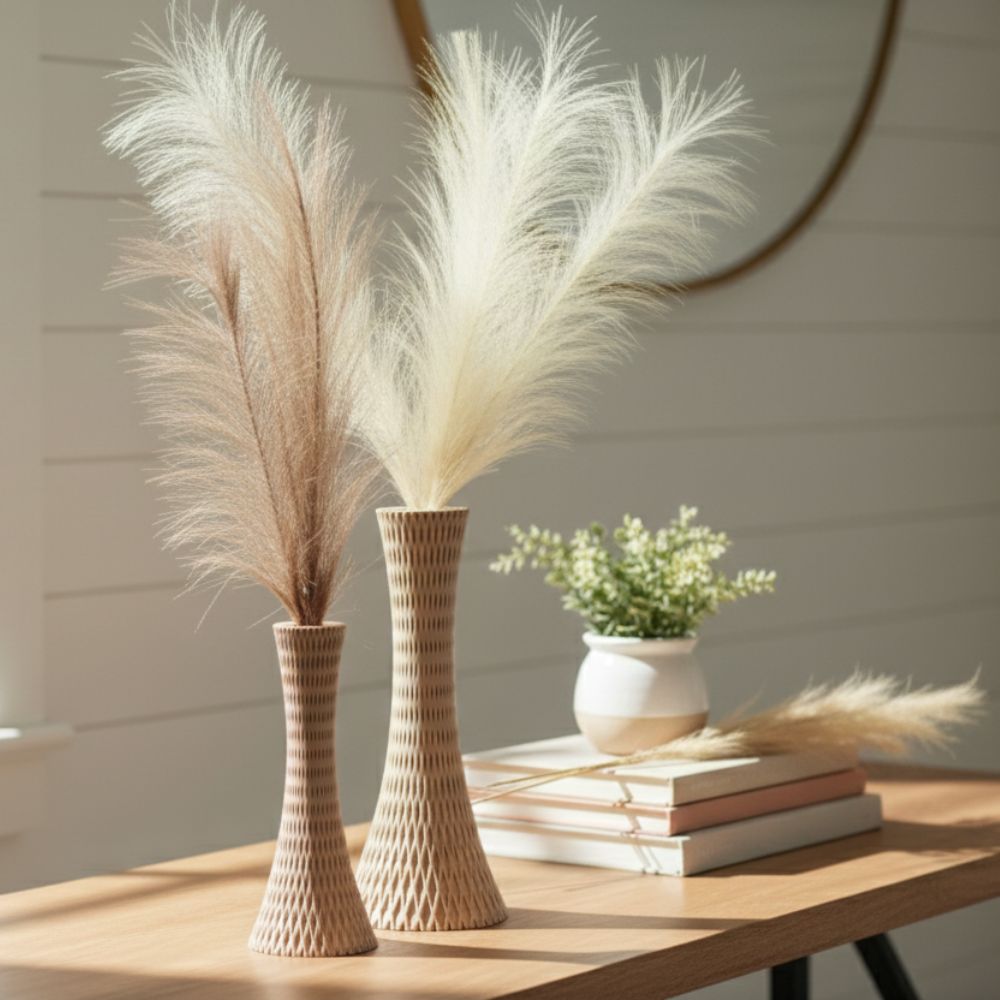 CHEX Pleated Vase Set