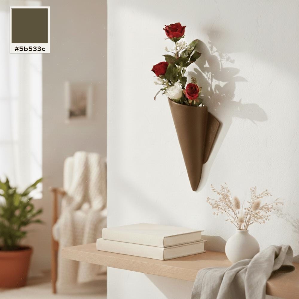 TORCA Wall Pocket Vase