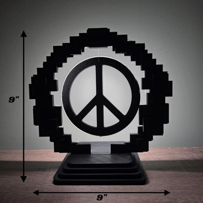 Pixel Ring Desk Lamp | Customizable LED Modern Night Light