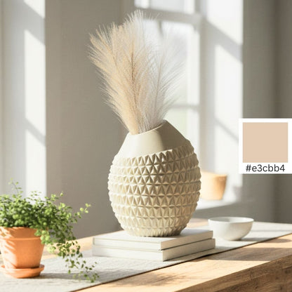 GEOMETRIC Textured Vase
