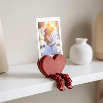 HEART Photo Holder | Polaroid Instax Mini Display Stand Gift