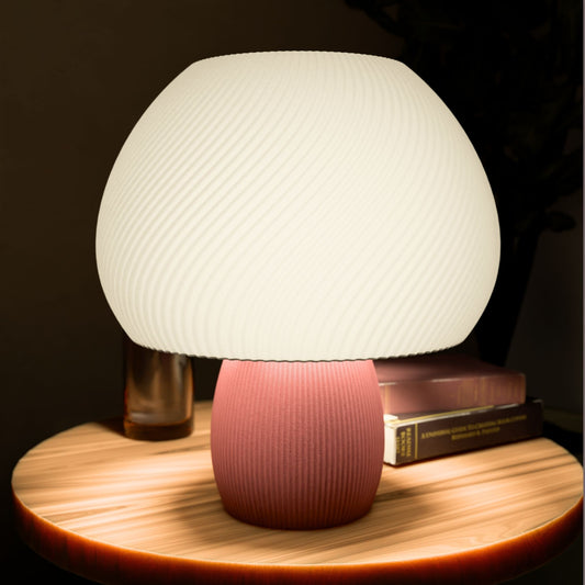 LUNA Table Lamp | CoralShell 3D Printed Modern Organic Light