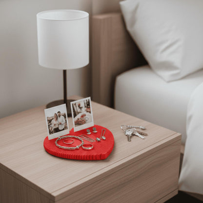 HEART Photo Frame Tray | Multi-Function Organizer