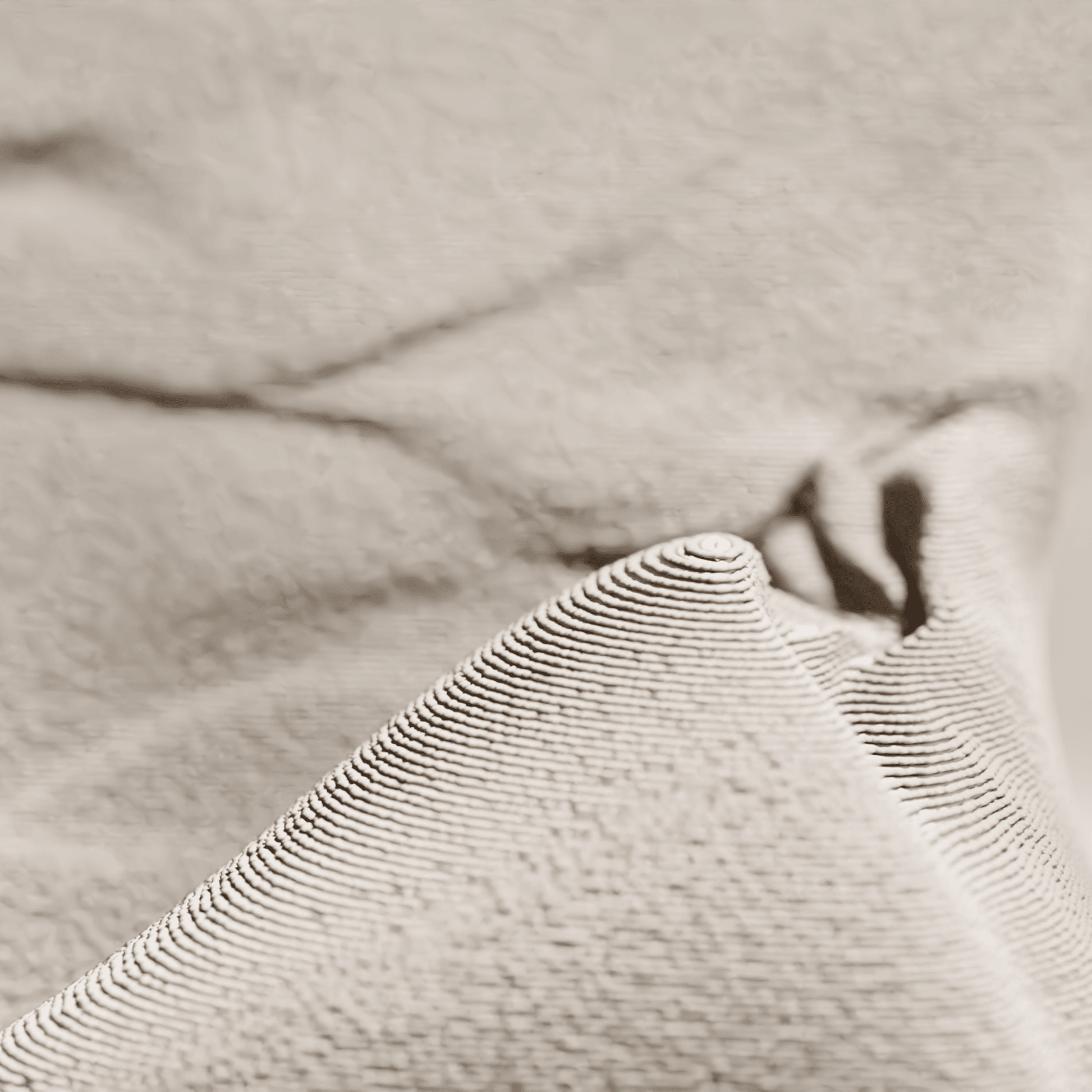 Contemporary 3D printed desk décor with card holder