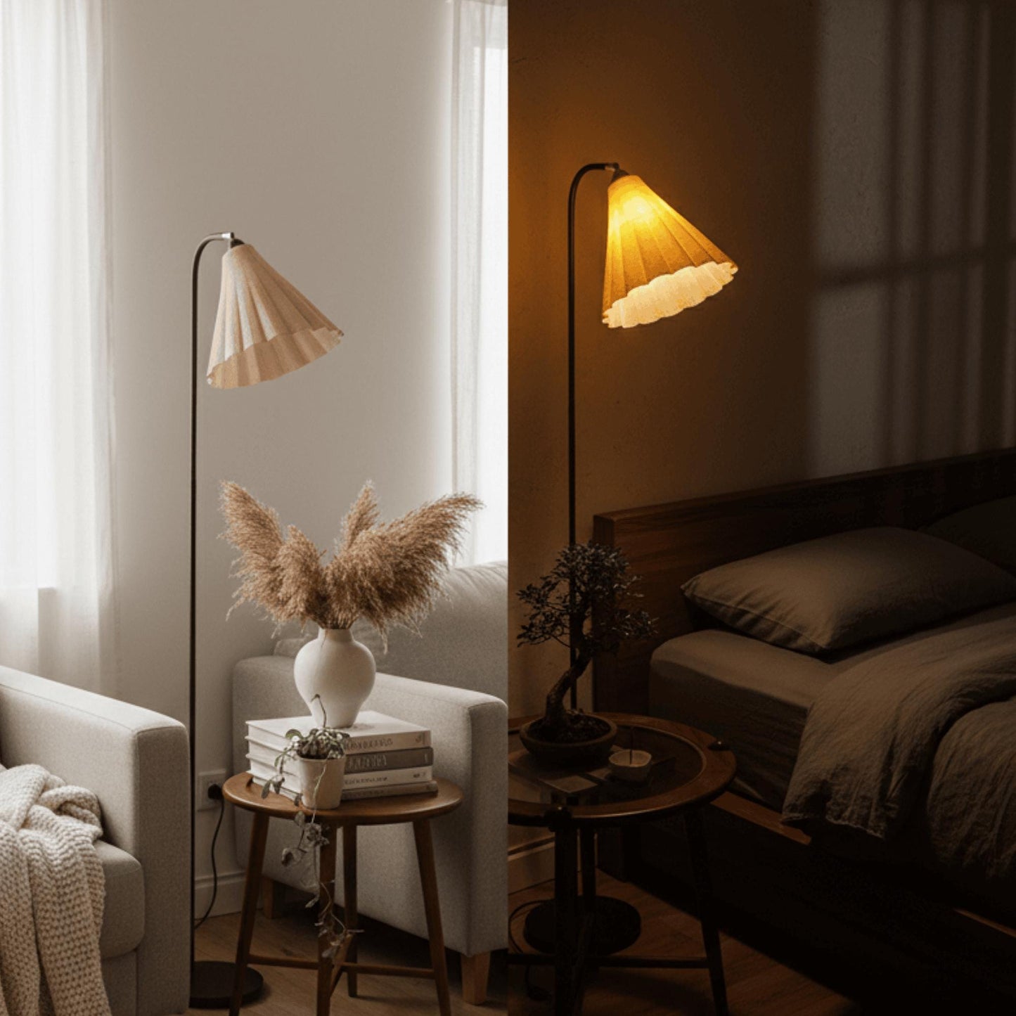 REGA Pleated Pendant Lampshade