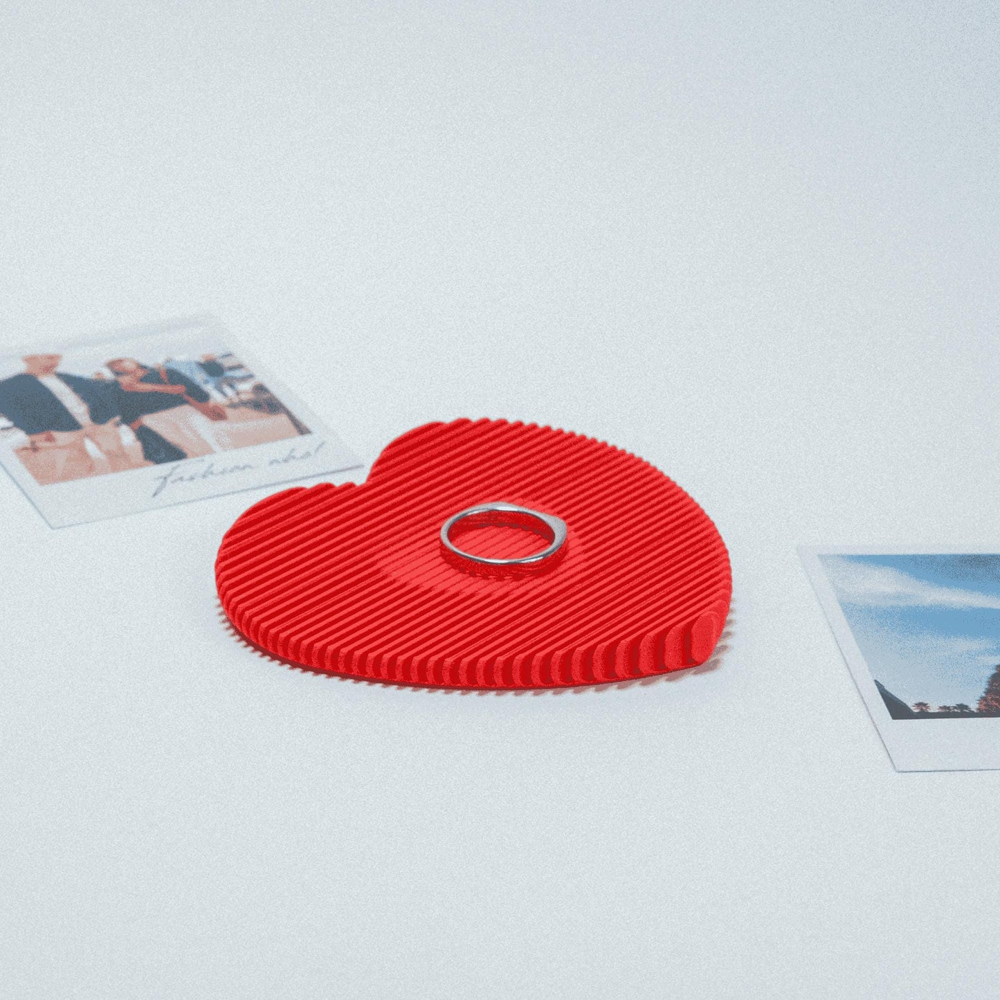 HEART Photo Frame Tray | Multi-Function Organizer
