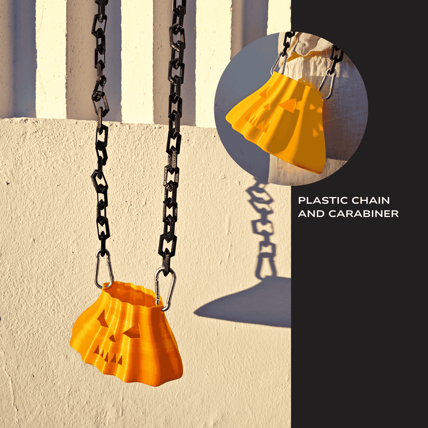 Halloween Trick or Treat Bag | Reusable 3D Printed Candy Bucket