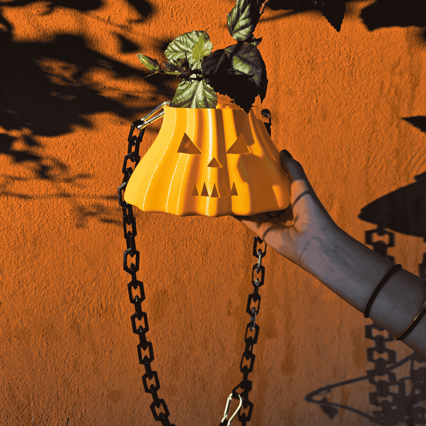 Halloween Trick or Treat Bag | Reusable 3D Printed Candy Bucket