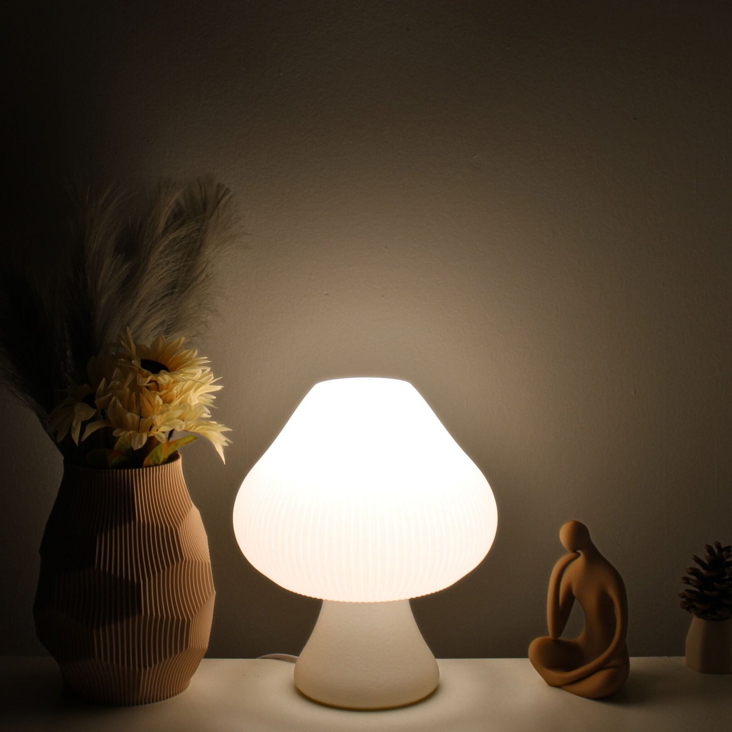 MILO Table Lamp | GlowDrop 3D Printed Modern Desk Light
