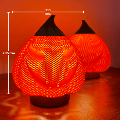 Spooky Jack O'Lantern Light | 3D Printed Halloween Decoration
