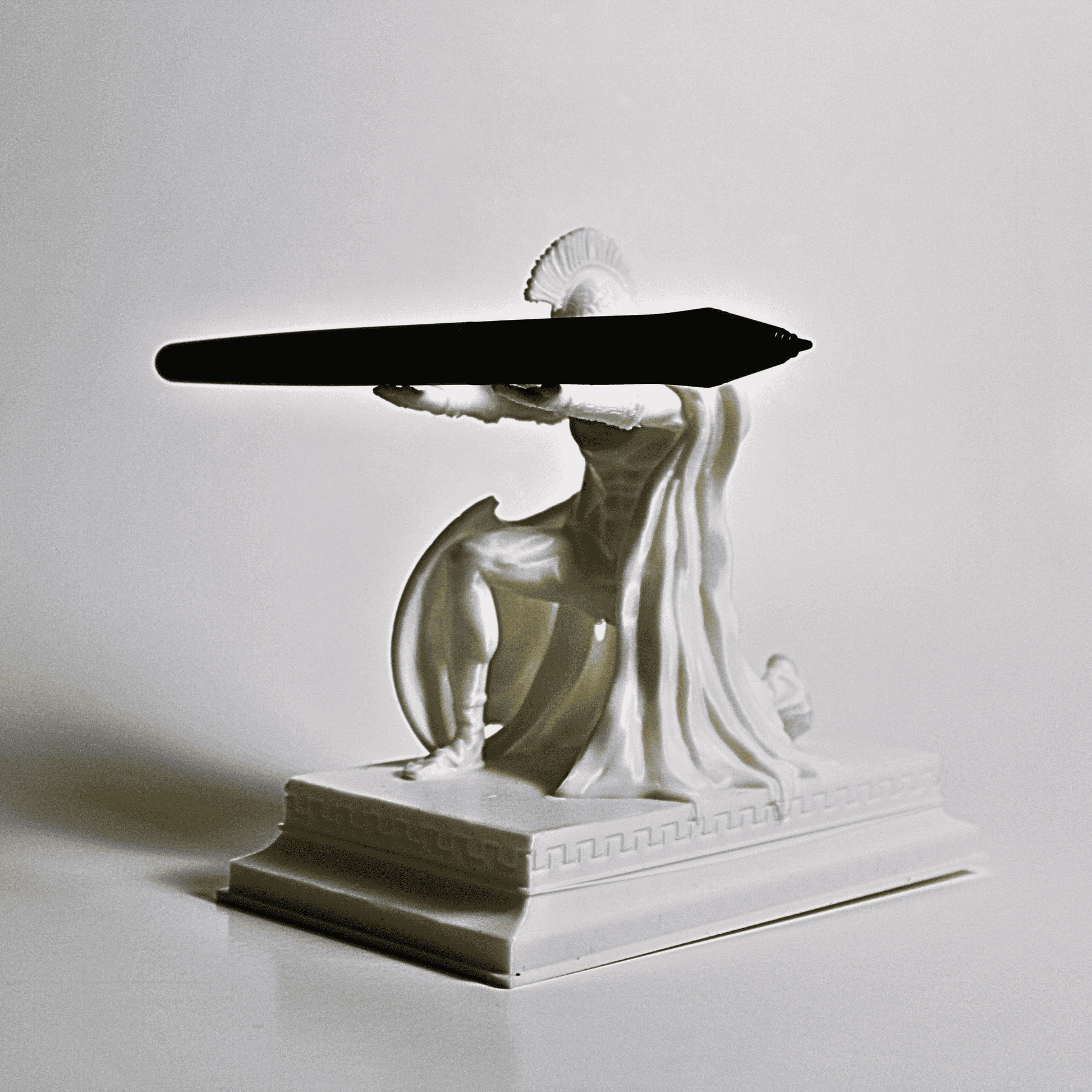 Stylish and functional pen display stand for desks