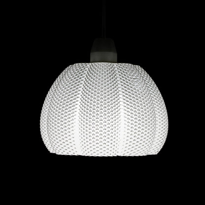 Marina Pendant Lampshade | RippleMesh 3D Printed Modern Light Fixture