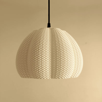 Marina Pendant Lampshade | RippleMesh 3D Printed Modern Light Fixture