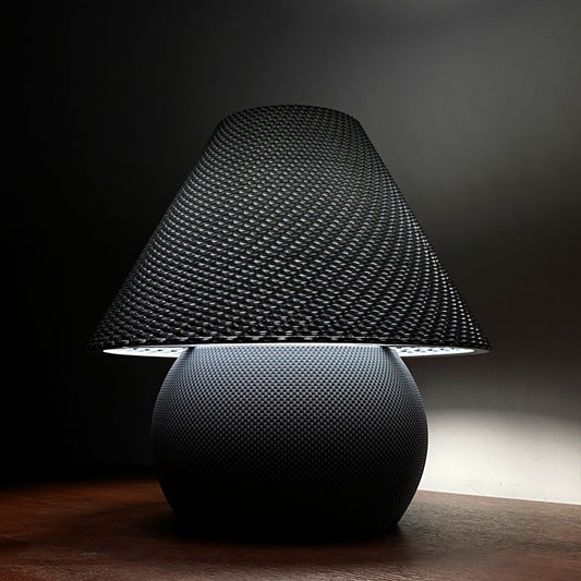 ARLO Table Lamp | Samurai 3D Printed Modern Geometric Desk Light