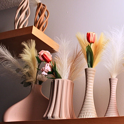 CHEX Pleated Vase Set – Lean Edition