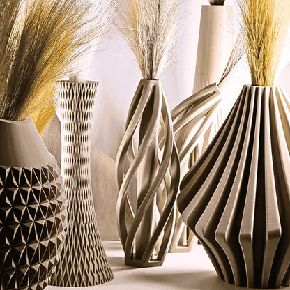 CHEX Pleated Vase Set – Lean Edition